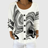 Emilia | Cardigan de Malha com Fecho de Botões