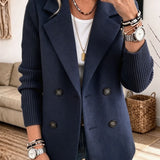 Carla | Blazer Sofisticado com Mangas Detalhadas