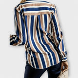 Ema - Blusa casual às riscas