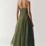 MOREAU LYON | VESTIDO MIDI COM CORSETE ESTRUTURADO PARA MULHERES