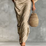 Paule | Conjunto com Saia e Blusa de Mangas Longas