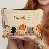 Casaco Casual com Estampa de Gato