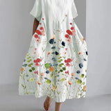Vestido Floral de Verão Flereti