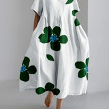 Vestido Floral de Verão Novi