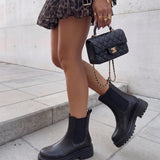 Botines Chelsea Negros Lania