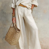 TARA · CONJUNTO RESORT DE LINO NATURAL