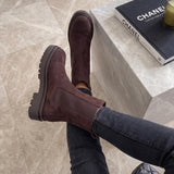 Botines Chelsea Zelaria Marrón