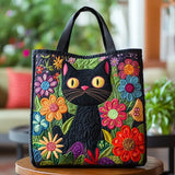 Emma | Bolsa Hecha a Mano de Gato Negro Mágico