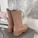 Botas Chelsea Bege Zelaria