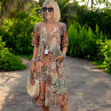 Iris – Vestido Leve e Fluido com Efeito Elegante