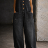 Elisabete - Jardineiras de Algodão Vintage Lavadas