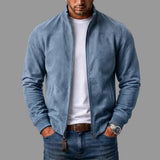 COSIMO™ | JAQUETA BOMBER EM CAMURÇA