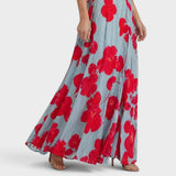 Daniela | Vestido maxi halter fluido elegante para Mulher