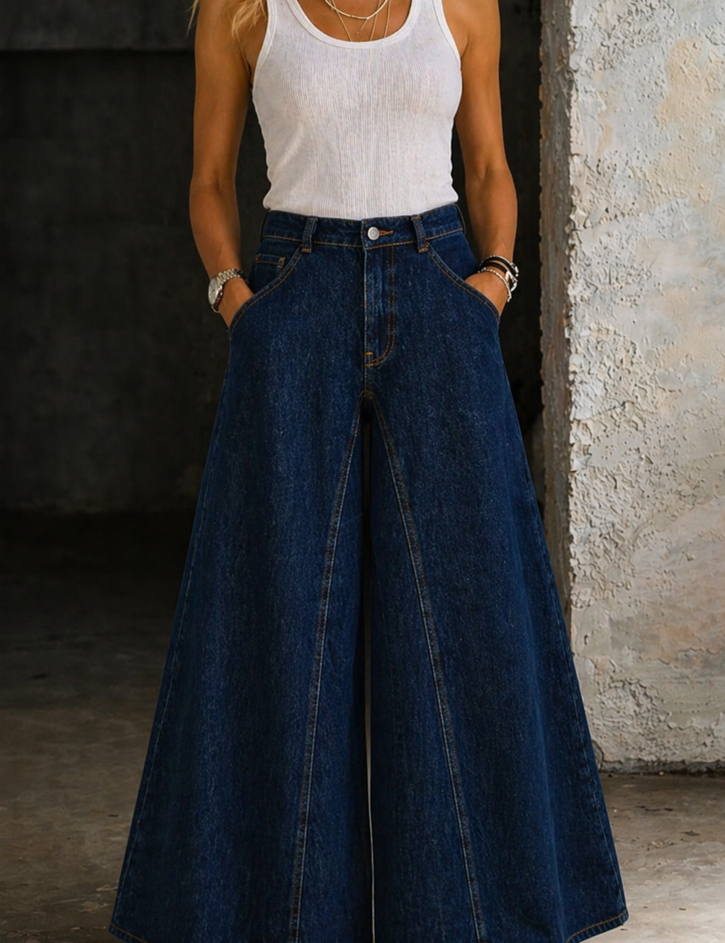Iva - Jeans de Cintura Alta