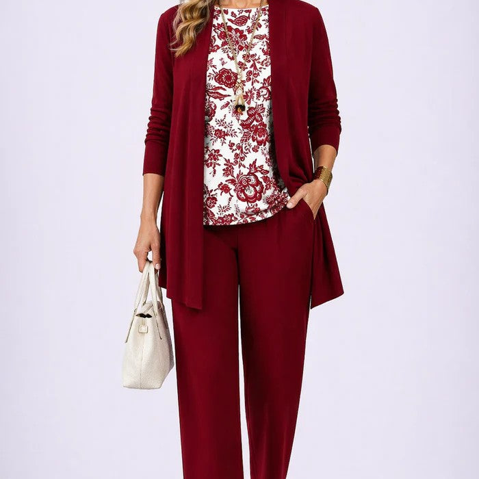 Carmen™ - Conjunto clássico elegante de três peças