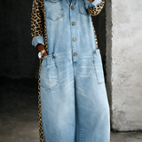 Ariana - Macacão de Denim One Piece