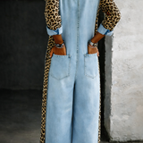 Ariana - Macacão de Denim One Piece