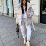 Botines Chelsea Nora cortos en beige