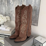 Cowboy Boots Lavinia in Brown