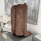 Cowboy Boots Lavinia in Brown