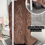 Botas vaqueras Lavinia marrón