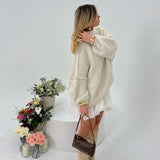 Botas Camperas Altas Selenay en Color Beige