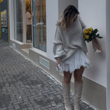 Botas Camperas Altas Selenay en Color Beige