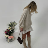 Botas Camperas Altas Selenay en Color Beige