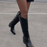 Botas vaqueras Sol negras