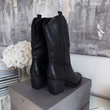 Botas de cowboy negras Taia