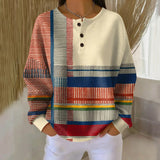 Vintage Striped Sweatshirt