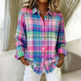 Camisa Xadrez Multicolorida