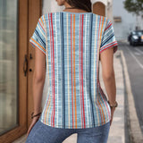 Camisa Rayada Casual