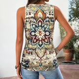 Vintage Étnico Camisola