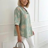 Irregular Vintage Blouse