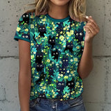 Camisa Estampada Floral Vintage