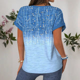"Blusa Vintage com Estampa Floral" can be rewritten as "Camisa Vintage com Design Floral".