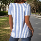 Camisa Rayada Casual