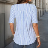 Blusa Listrada Casual