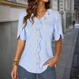 Blusa Listrada Casual