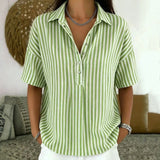Camisa Rayada Casual