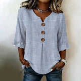 Camisa Listrada Casual