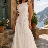 Della | Elegante Vestido Maxi con Bordado