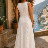 Della | Elegante Vestido Maxi con Bordado