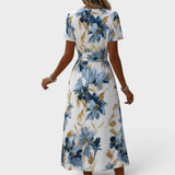 Denise | Floral Midi Dress