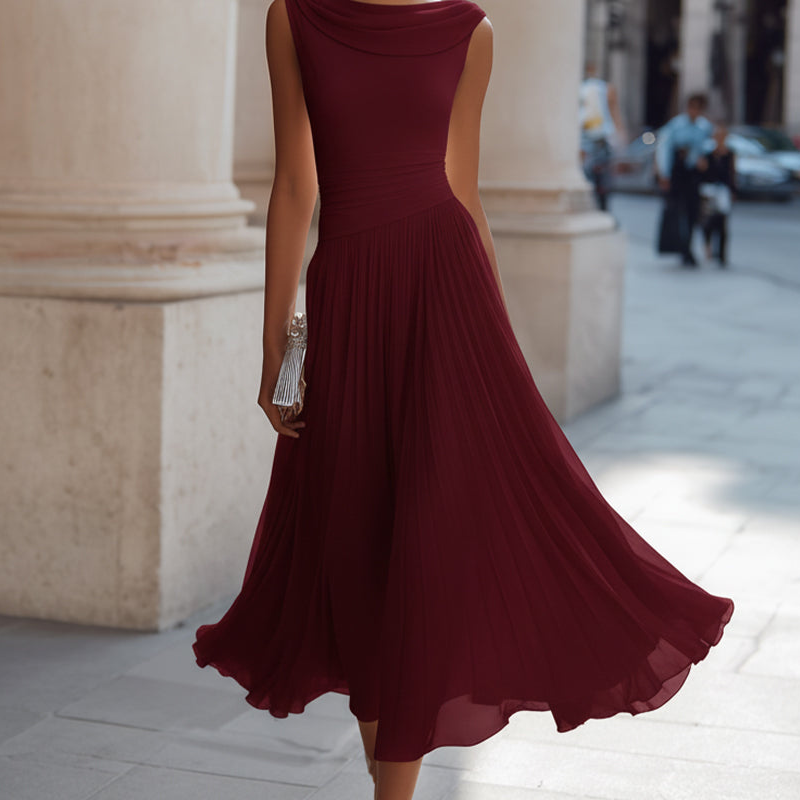Victoire | Elegante Vestido Midi para Cerimônias