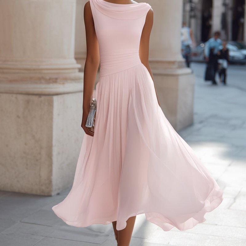 Victoire | Elegante Vestido Midi para Cerimônias