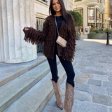 Botas de Cowboy Lavinia em Tom Castanho