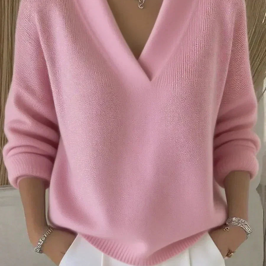 Violeta | Jersey Ligeiro com Decote em V