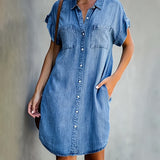 Maria - Vestido Camisa com Botões